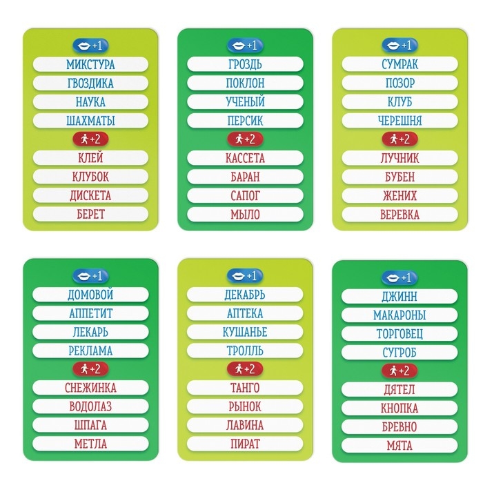 Карточная игра на объяснение слов &laquo;Веселый Альянс&raquo;, 50 карт