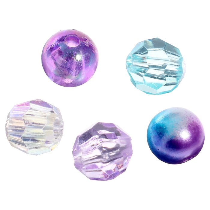 Набор для творчества &laquo;Создай украшение: Русалочка&raquo;, 12 видов бусин, 5 шармов