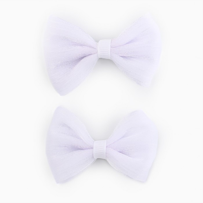 Набор подарочный: ободок для волос 11 см, заколка-зажим 6.5 см, 2 шт, Коты аристократы