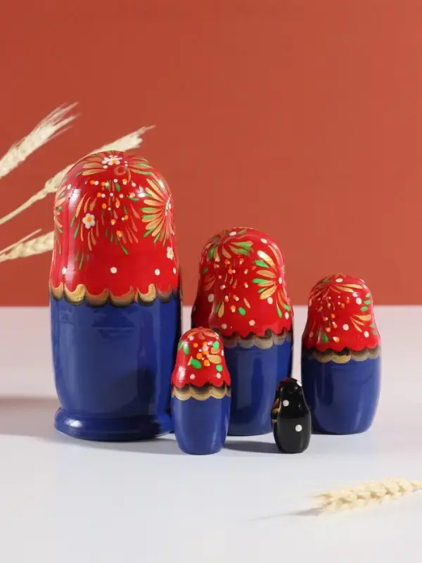 Матрёшка дерево &laquo;Птички&raquo;, 5-кукольная, 15 см