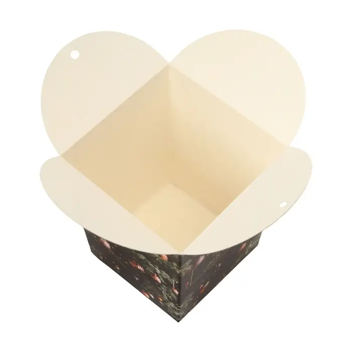 Бонбоньерка, новогодняя подарочная упаковка &laquo;Прекрасная Ель&raquo;, 7.5&times;8&times;7.5 см