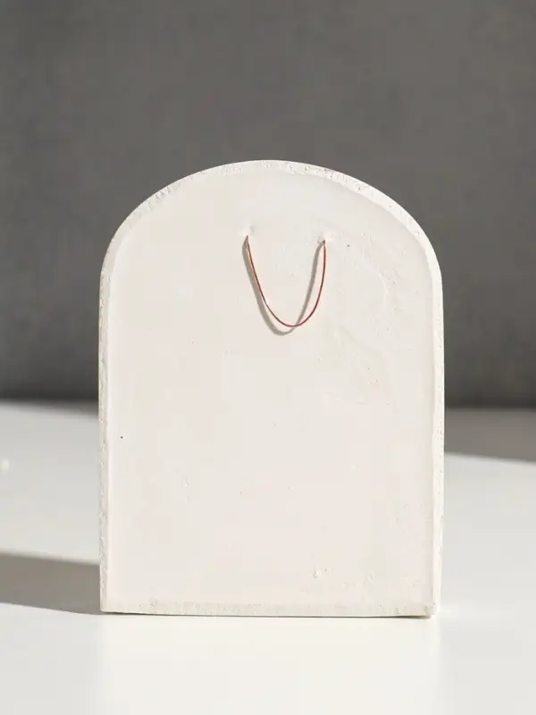 Икона с подвесом "Святая троица", размер 12х9х2 см, гипс