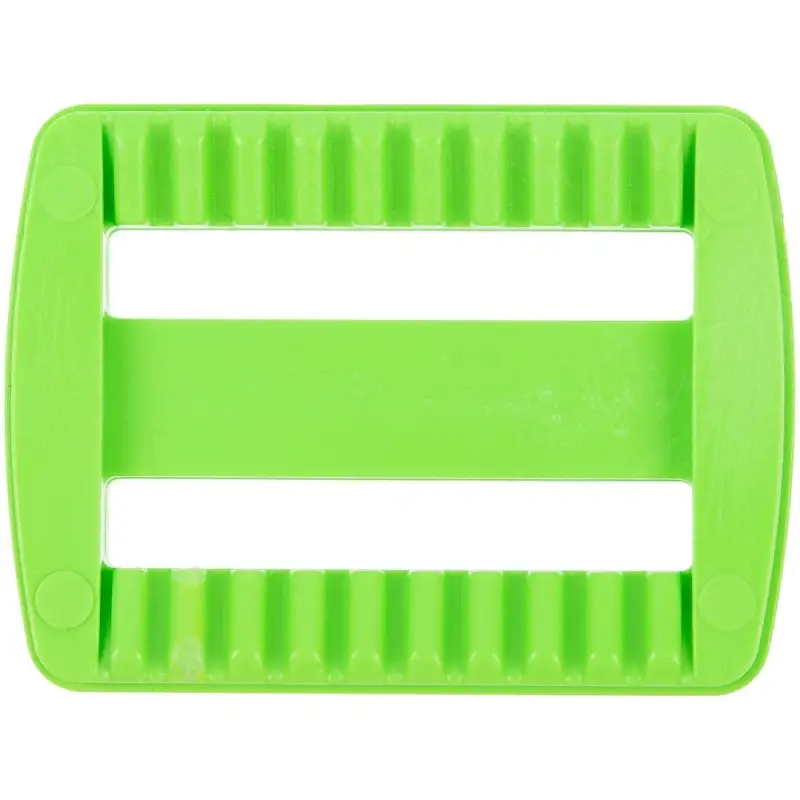 Пряжка &mdash; регулятор ремня Fermo, зеленый неон