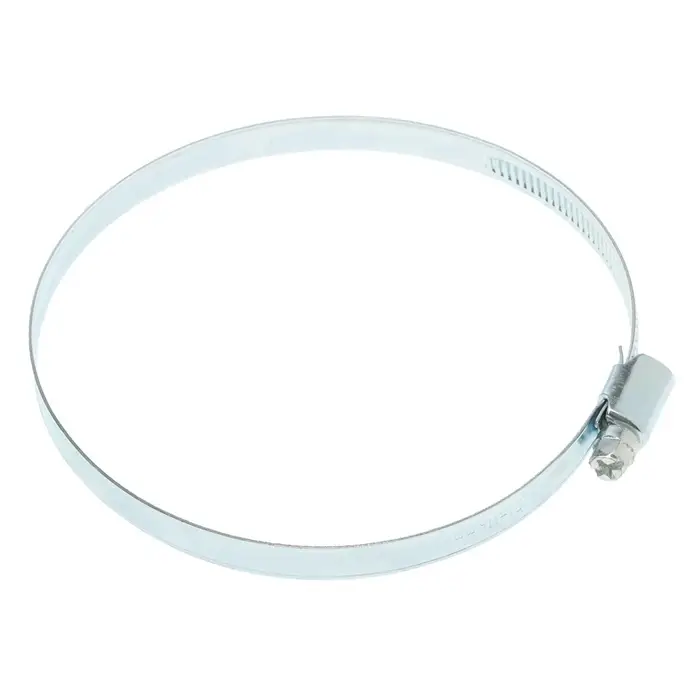 Хомут оцинкованный ZEIN engr, несквозная просечка, диаметр 91-114 мм, ширина 9 мм