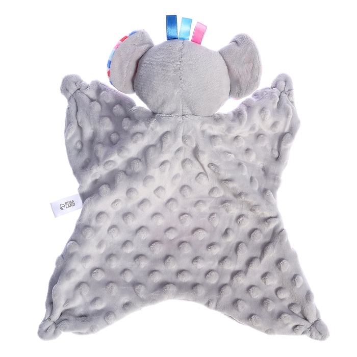 Мягкая игрушка - комфортер &laquo;Слоник&raquo;, серый