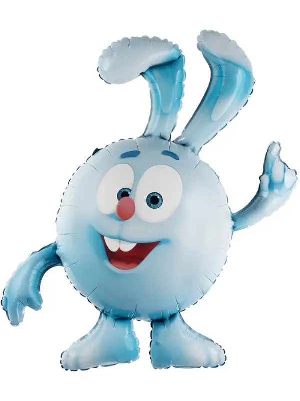 Воздушный шар фольгированный 44" "Смешарики, Крош" в инд.уп.