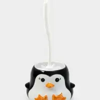 Подставка под ёрш "Пингвин" с ёршиком