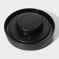 Банка стеклянная для хранения сыпучих продуктов с вакуумной крышкой &laquo;Плезир&raquo;, 1 л, 11&times;16 см