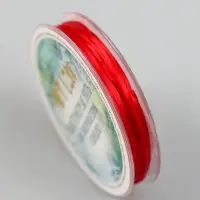 Тесьма декоративная резинка "Круглая" намотка 10 метров ширина 3 мм МИКС