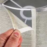 Абажур E27 серый 25х25х20см