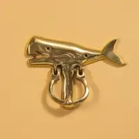 Дверной молоток "Кашалот" 11х16 см