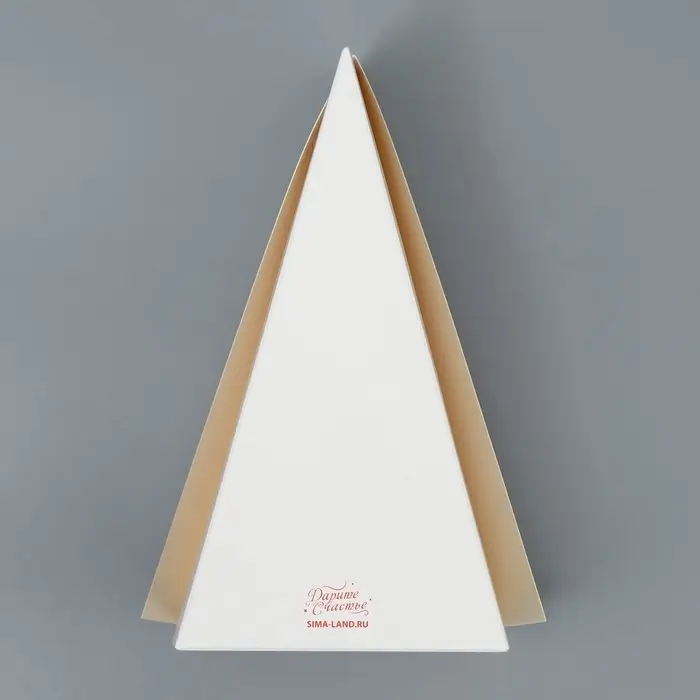 Коробка для торта, кондитерская упаковка &laquo;Поздравляю&raquo;, 15.5 х 8.5 х 8.5 см