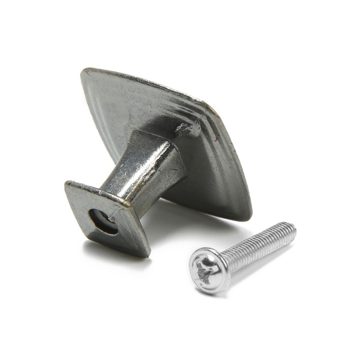 Ручка кнопка РК112AB (MK112AB), бронза, 8 шт TMP