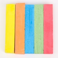 Мел цветной &laquo;Кот и бабочки. JUMBO&raquo;, 5 шт.