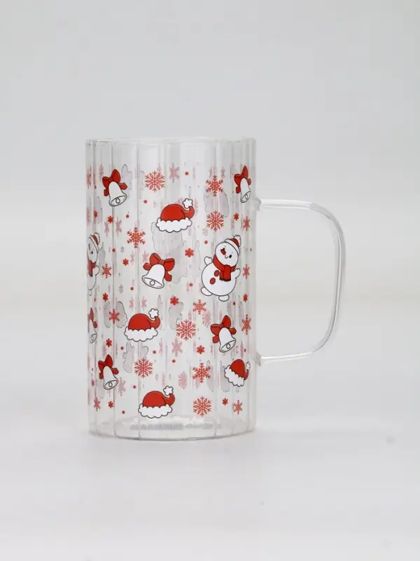 Кружка стеклянная &laquo;Новый год&raquo;, 350 мл