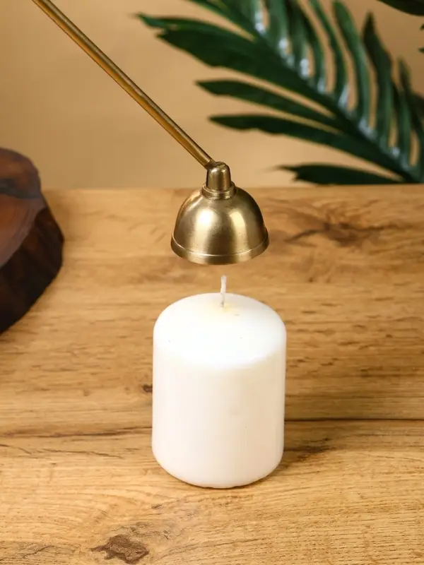 Гаситель для свечей &laquo;Пралине&raquo;, 26.5 +/- 1 см, латунь