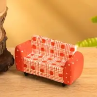 Сувенир дерево "Кресло" цв. красный, 10х4х5,5 см