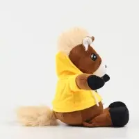 Мягкая игрушка "Лошадь в худи", 18 см