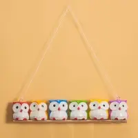 Сувенир подвесной "Совята на ветке" дерево 33х5х6 см