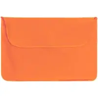 Надувная подушка под шею в чехле Sleep, оранжевая