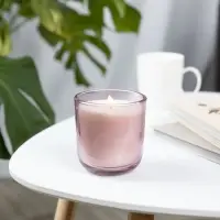 Ароматическая свеча Vitral, красный апельсин и базилик, фиолетовая