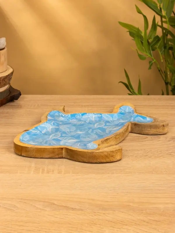 Блюдо сервировочное "Рыбка" 2х25х33 см, дерево