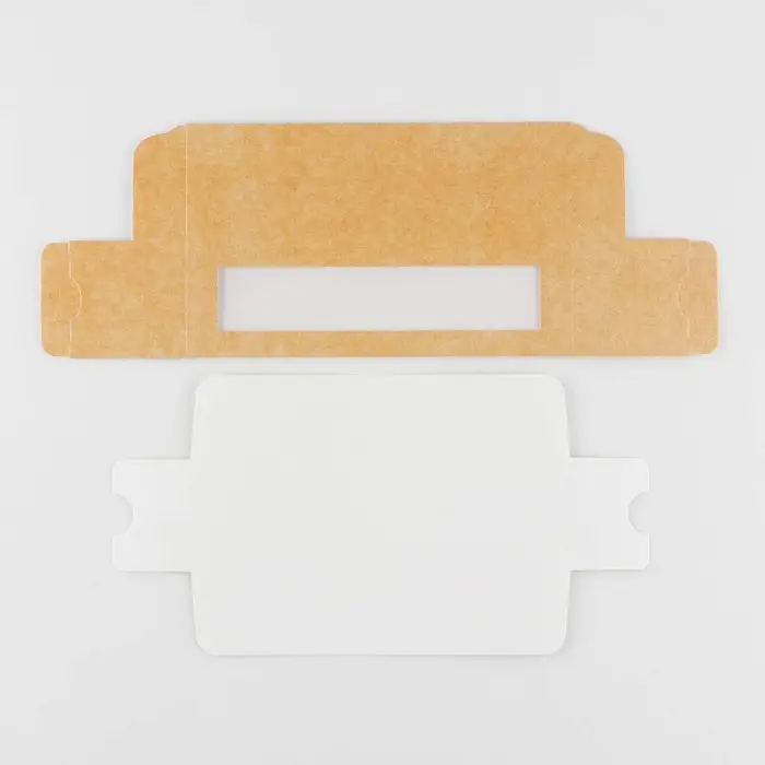 Коробка для макарун, кондитерская упаковка, &laquo;Крафт&raquo;, 5.5 х 18 х 5.5 см