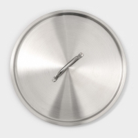 Крышка d=26, нержавеющая сталь, пароотвод, толщина 0,8 мм