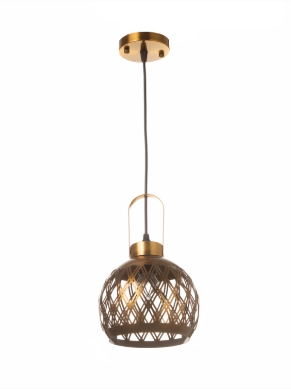 Светильник Paula 1х40Вт Е27 медь 20х20х25см