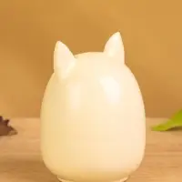 Деревянная кукла кокеши "Котик" цв. чёрно-белый, 6х6х9 см