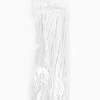 Синельная проволока, набор 100 шт, размер 1 шт 30х0,8 см, цвет белый