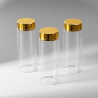 Баночки для хранения бисера, d = 3,7 &times; 10 см, 3 шт