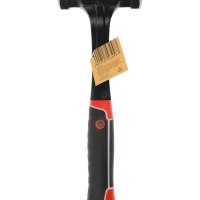 Кувалда ТУНДРА ПРОФИ, цельнокованая, двухкомпонентная рукоятка, магнит, 1.5 кг