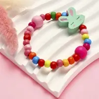 Браслет детский &laquo;Выбражулька&raquo; зайчик сонный на радуге, цвет МИКС