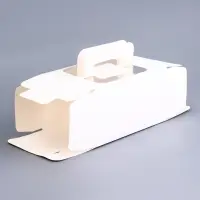 Коробка под рулет, белая, 16.5&times;11&times;9 см