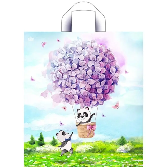 Пакет "Необыкновенное путешествие", полиэтиленовый, с петлевой ручкой, 42 x 38 см, 37 мкм