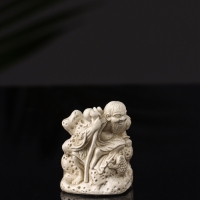 Набор фигур "Нэцкэ" 20х10х7 см, бежевый