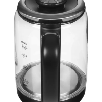 Чайник HYK-G5506 черный-серебристый, 1.7л, мощность 2200Вт