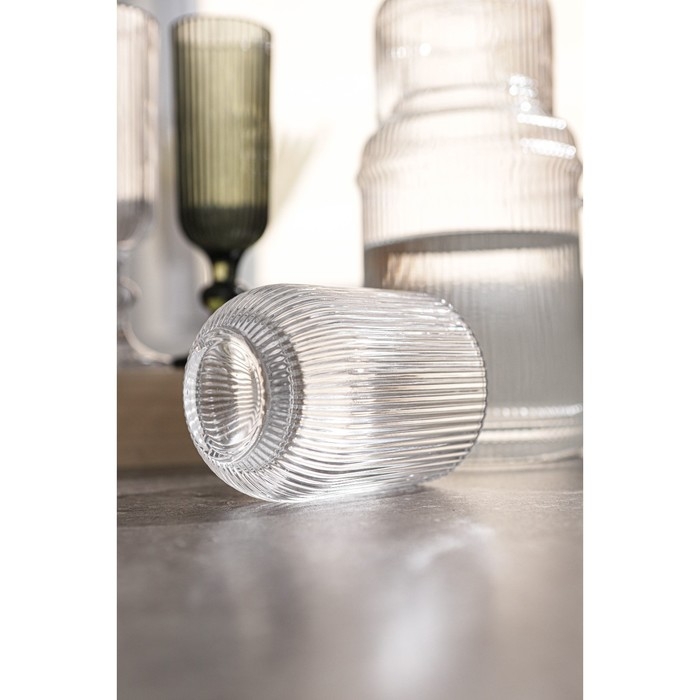 Стакан стеклянный Magistro &laquo;Грани&raquo;, 400 мл, 8&times;13 см