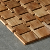 Коврик из тикового дерева, 40х30х0,7 см