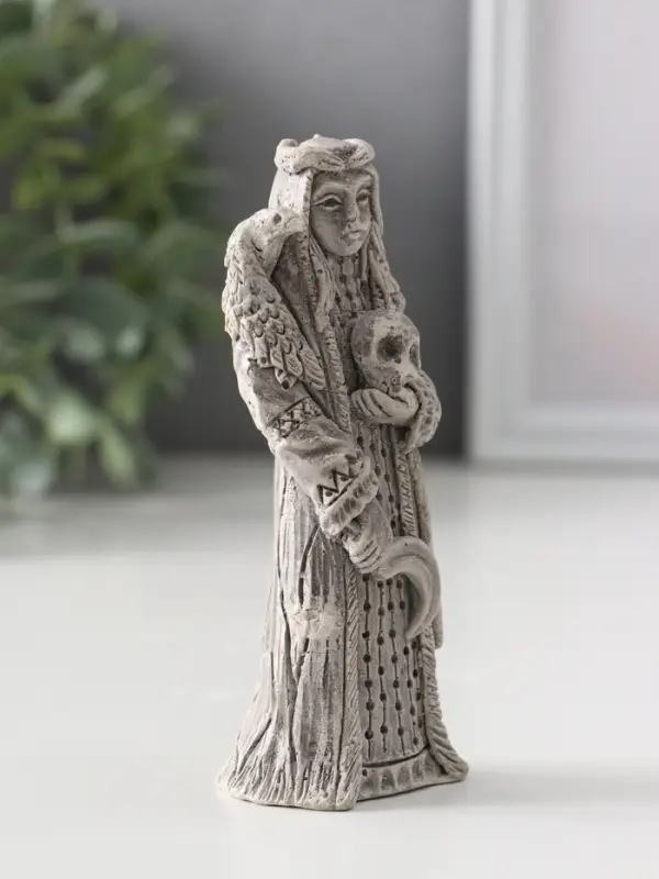 Фигура славянская богиня &laquo;Мара&raquo; 10.5&times;4&times;3.5 см, серая