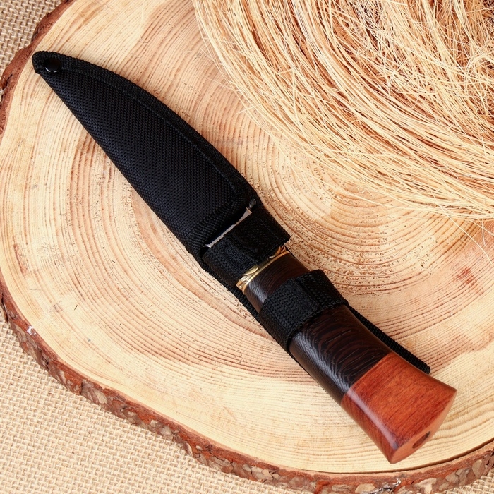 Нож охотничий Нож охотничий "Схватка", 22см, клинок 112мм/2,8мм, дерево, с гравировкой