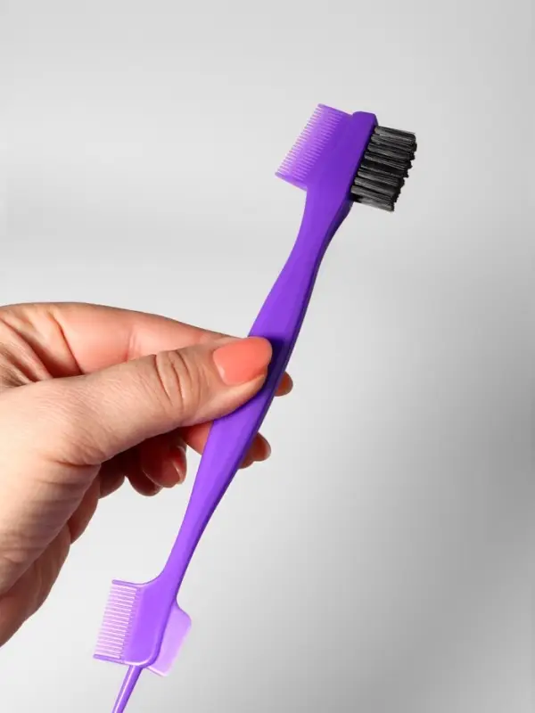 Расчёска - щётка для укладки волос, 20&times;4 см, МИКС