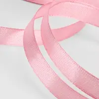 Лента атласная, 10 мм, 23&plusmn;1 м, жемчужно-розовая