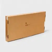 Плетёная корзина для белья с крышкой "Лён" 60л 43&times;20&times;80см, цвет белый