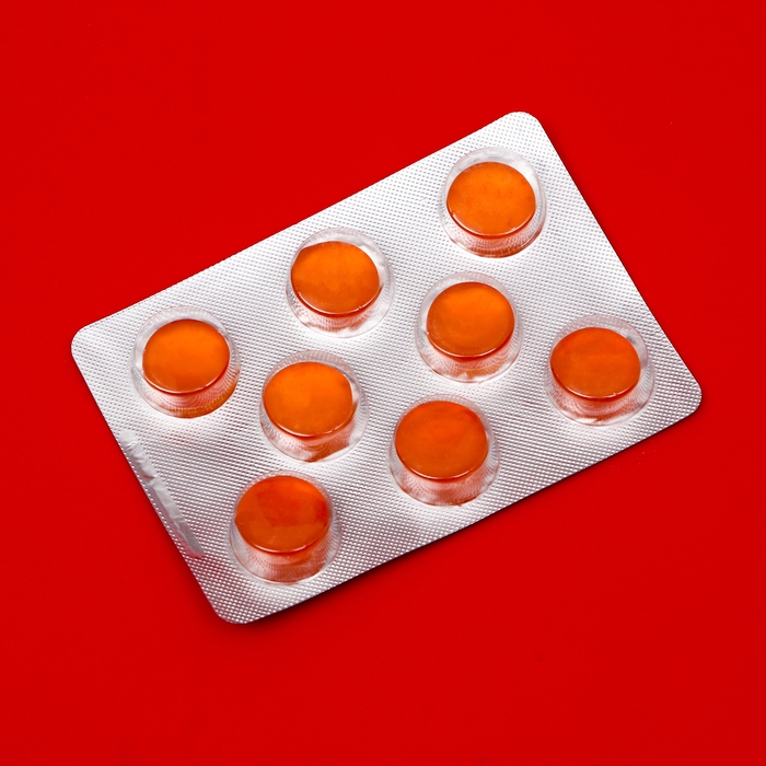 Леденцы "Приободрин" со вкусом апельсина, 16 г