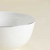 Салатники SL Home &laquo;Каскарон&raquo;, 1,4 л, d=18 см, набор 2 шт, костяной фарфор, белые