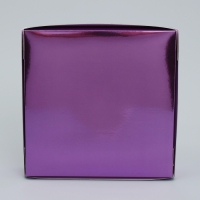 Коробка для конфет, кондитерская упаковка, 16 ячеек &laquo;Фиалка&raquo;, 18.9 х 18.9 х 3.8 см