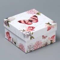 Набор коробок 10 в 1, упаковка подарочная, &laquo;Шебби&raquo;, 10.2 х 10.2 х 6‒28.2 х 28.2 х 15 см