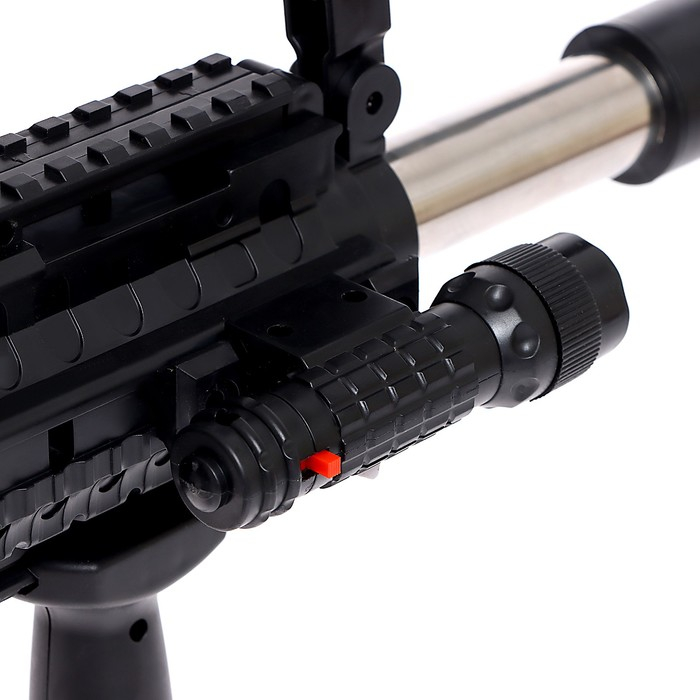 Детское оружие Автомат пневматический &laquo;М4А4&raquo;, с лазером и фонариком